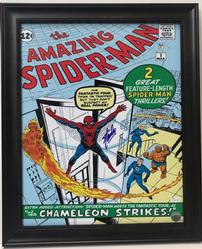 STAN LEE AUTOGRAPHED MARVEL PHOTO 202//249